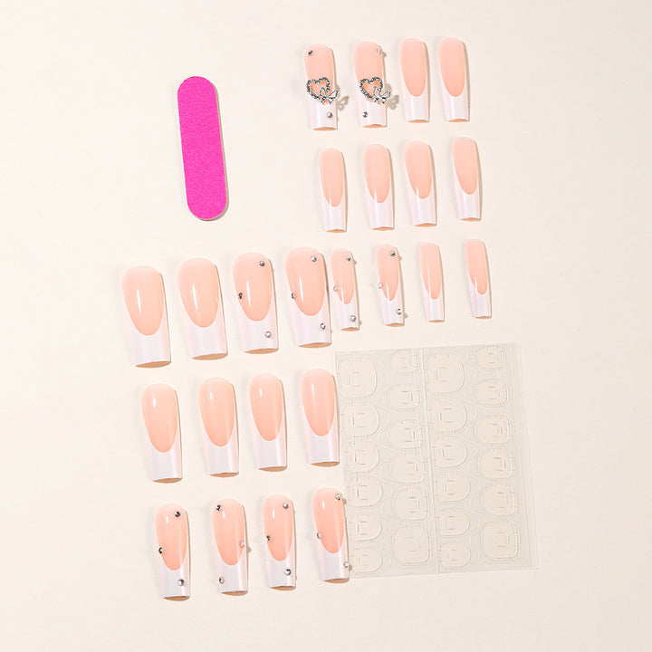 Elegantes 3D Acryl-Nageldesign Karnz