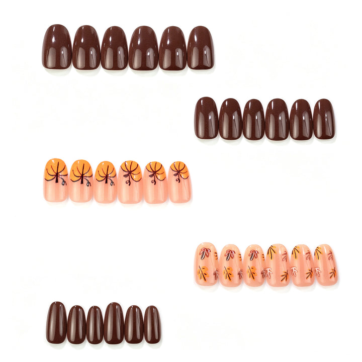 Künstlerisches saisonales Nagelkunst-Set Karnz