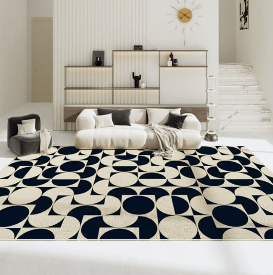 Geometrisch gemusterter Teppich Karnz