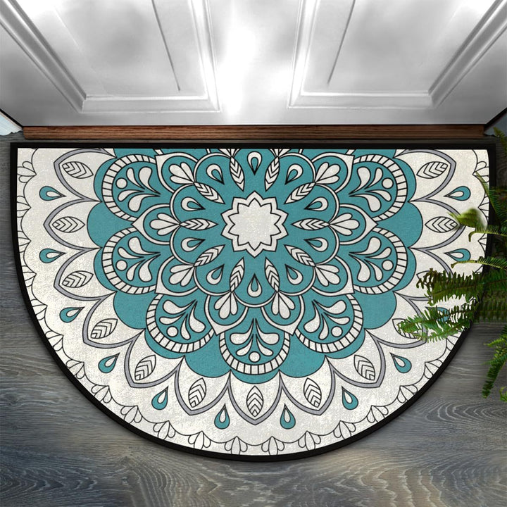 Dekorative Mandala-Muster Eingangsmatte