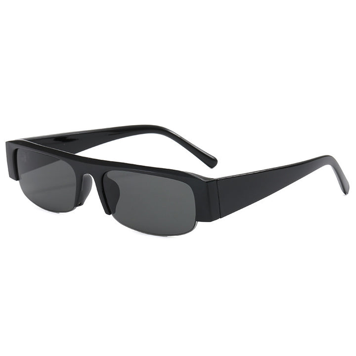 Zeitgenössische retro-inspirierte Flachlinsen-Sonnenbrille Karnz