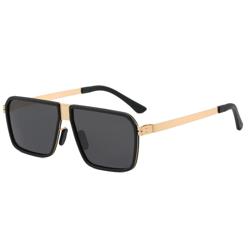 Damen modische Sonnenbrille im modernen, eckigen Design Karnz