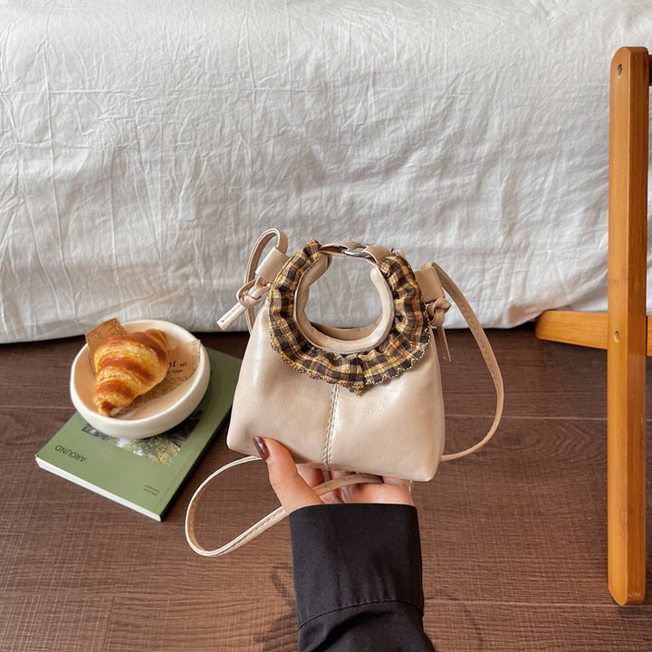 WoStylish Handgefertigte Leder Eimer Tasche Karnz