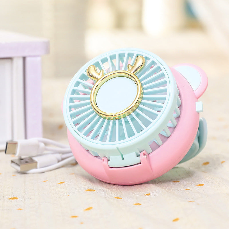 Unisex Tragbarer Handventilator mit kreativem Tierdesign Karnz