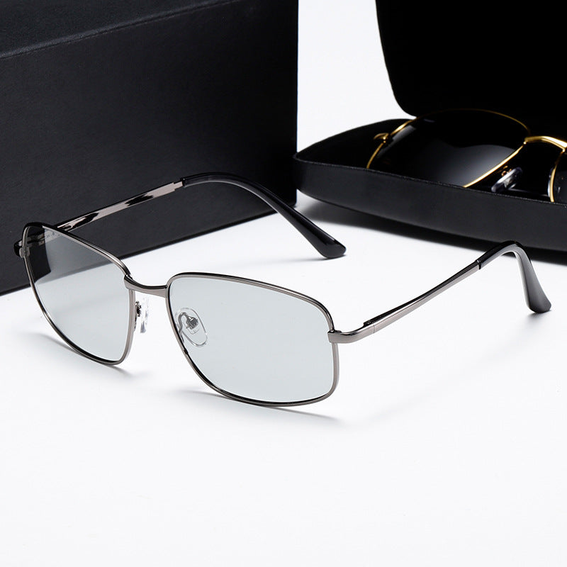 Damen elegante Sonnenbrille mit modernem Metallrahmen Karnz