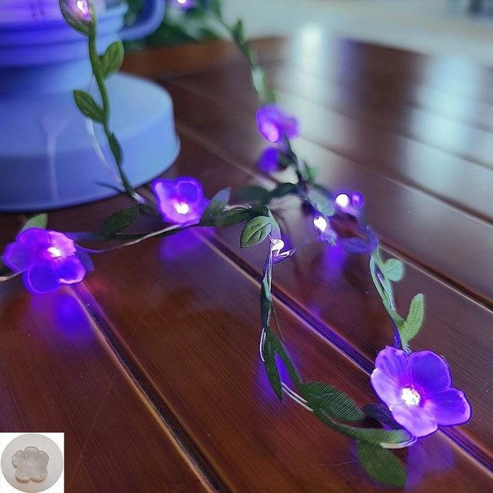 Florale Feen-Lichterketten