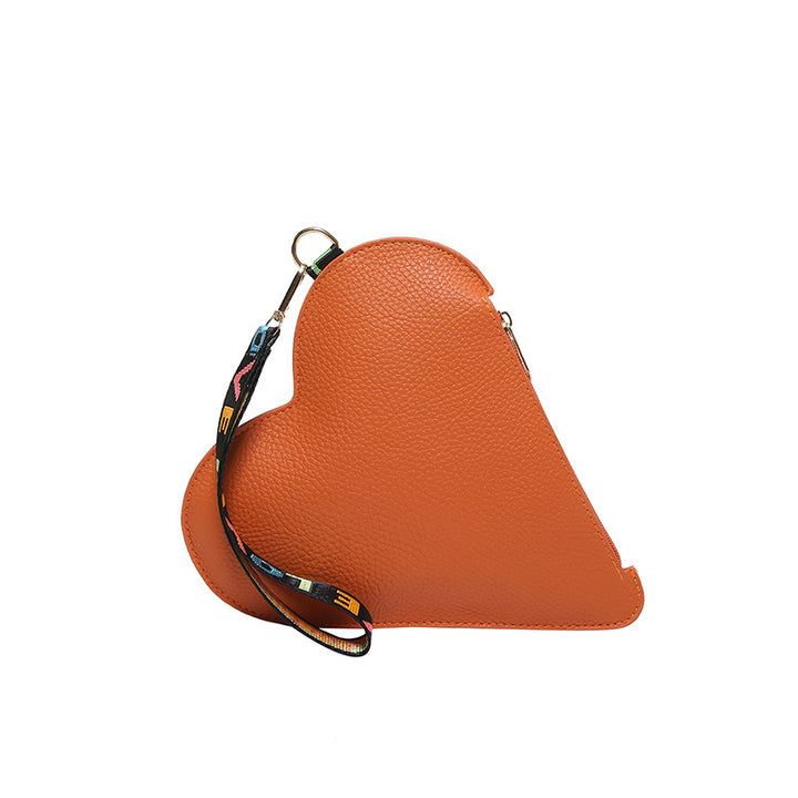 WoHerzförmige Kompakt-Handtasche Karnz
