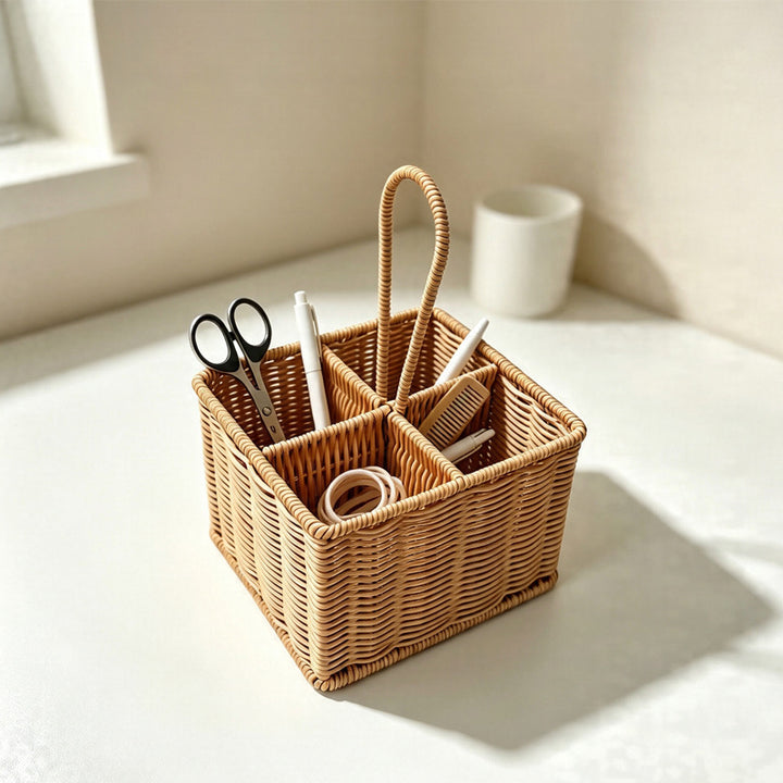Multi-Fach Woven Storage Caddy Karnz