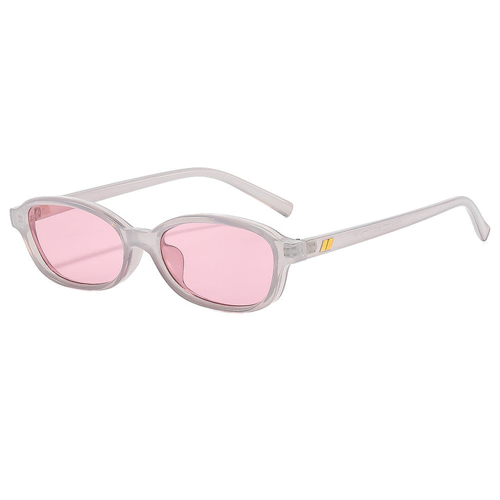 Damen modische Sonnenbrille im stilvollen Ovaldesign mit UV-Schutz Karnz