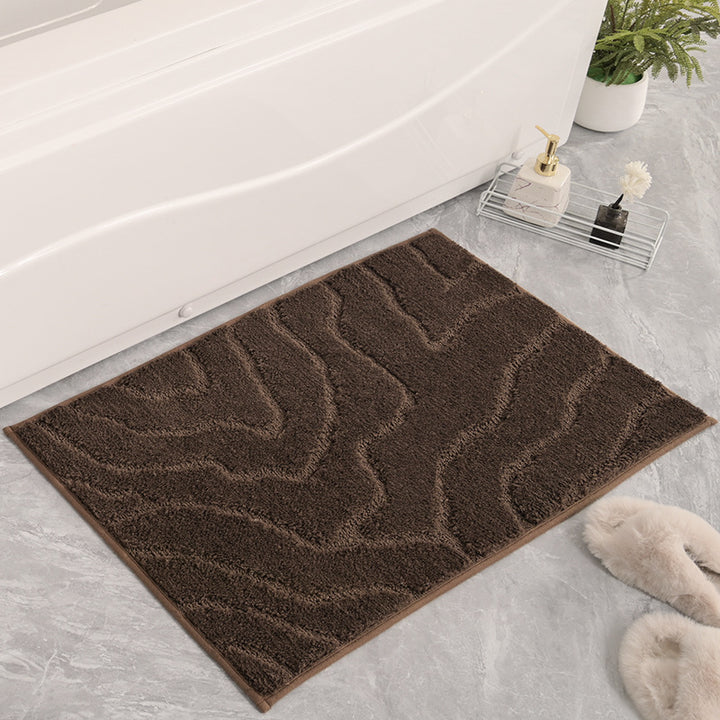 Texturierte Memory Foam Badematte  1786883495