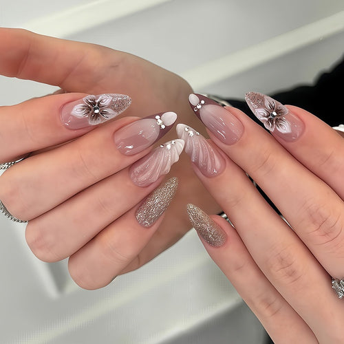 Elegante Kunstnägel Set Karnz