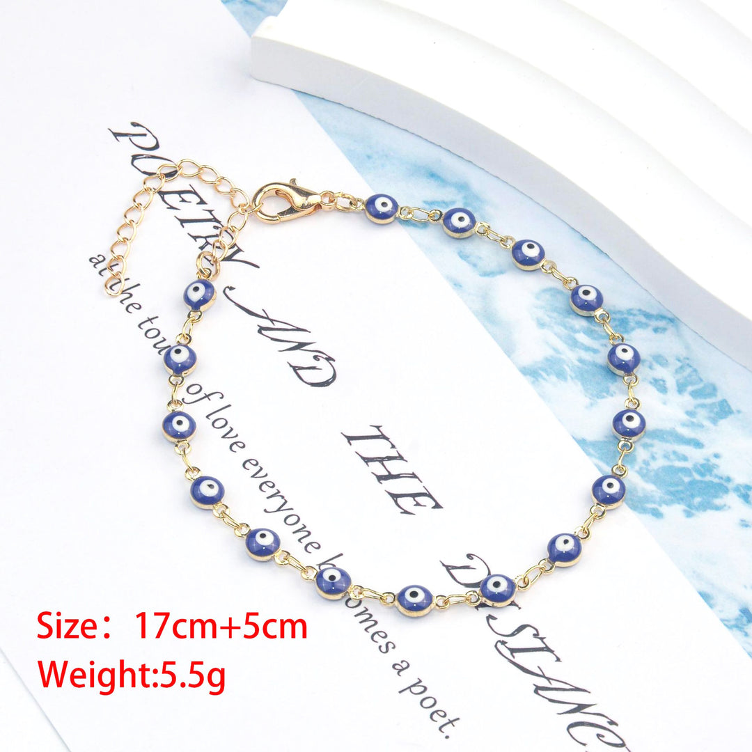 Bunte Augen Charm Brille Kette Karnz