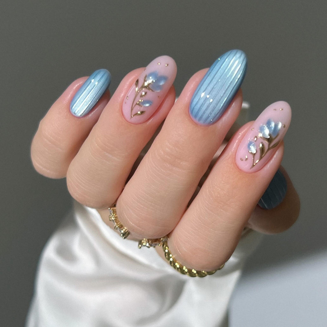 Florale Eleganz Nagelkunst Verbesserungen Karnz