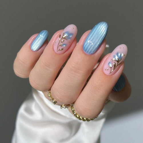 Florale Eleganz Nagelkunst Verbesserungen Karnz