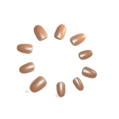 Natürlicher Finish Press-On Nagelverlängerungen Karnz