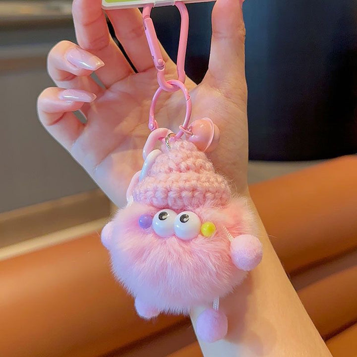 Adorable Plüsch Charakter Schlüsselanhänger Karnz