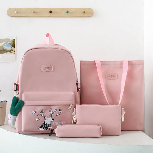 Verspielt Charakter Rucksack Set