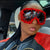 Damen futuristische Sportsonnenbrille mit kreativem Design Karnz