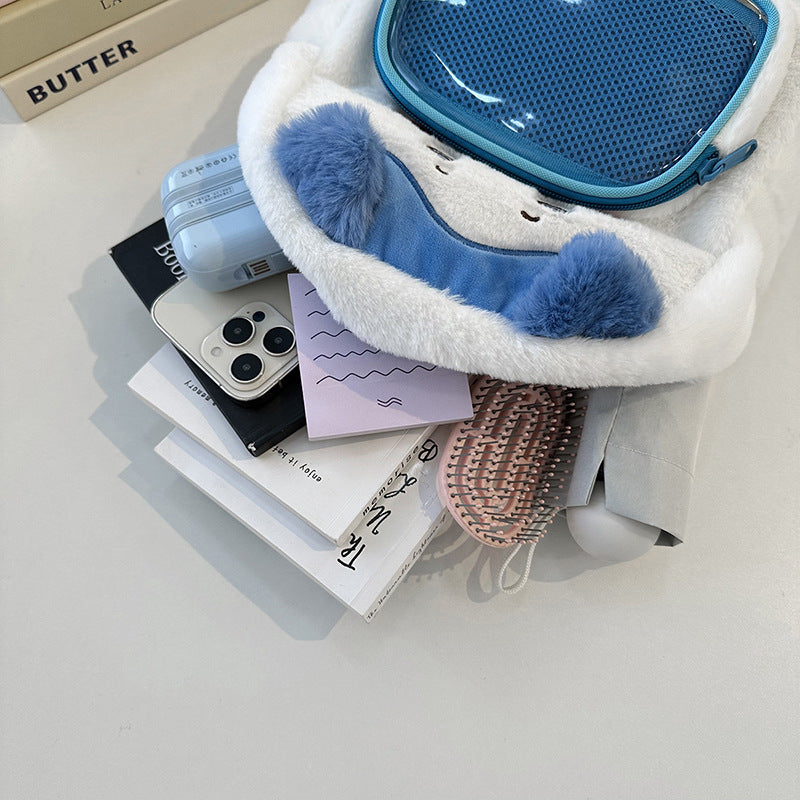 Plüsch Rucksack mit Hasendesign Karnz