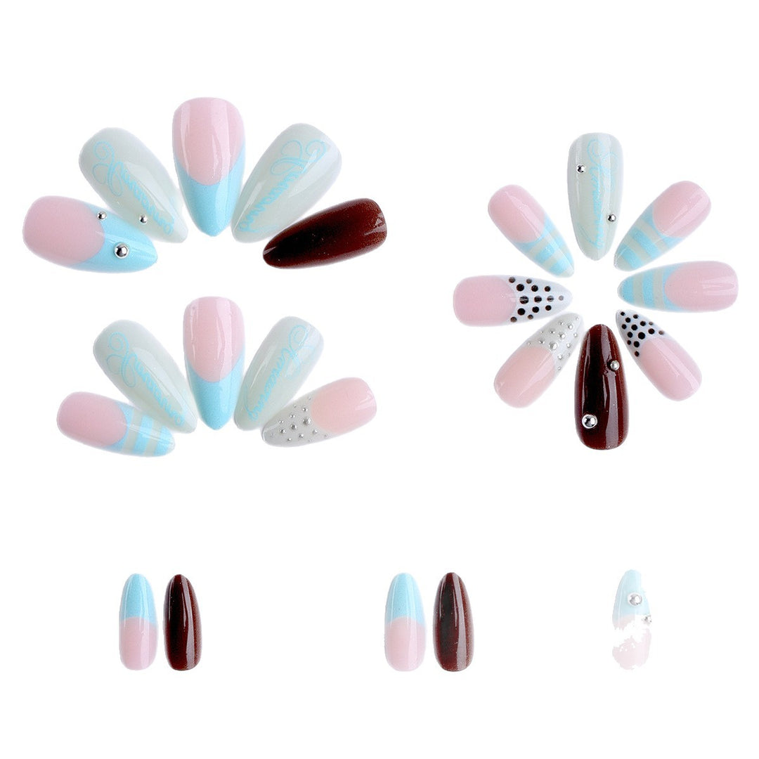 Künstlerisches Detailliertes Nagelkunst Tipps Set Karnz
