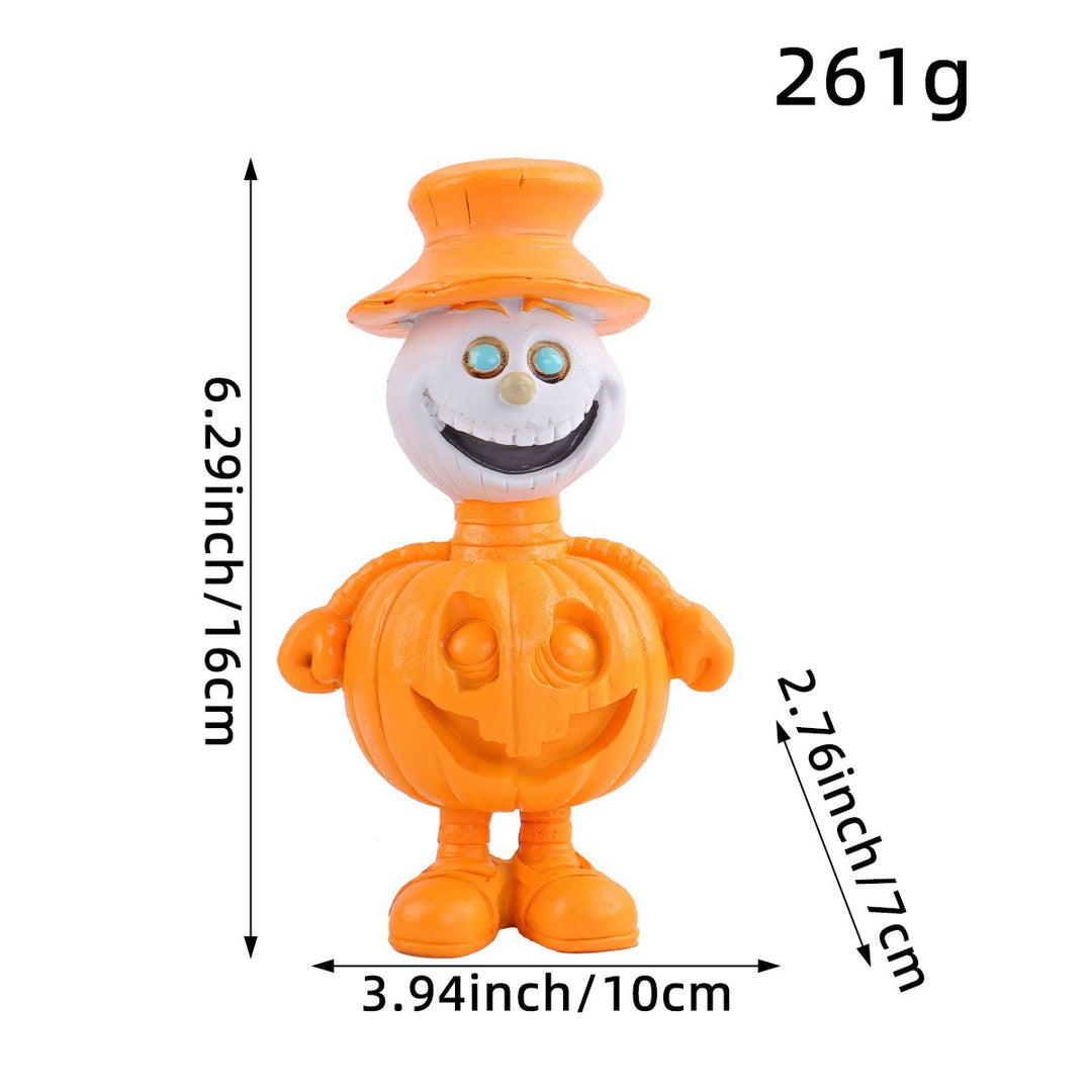 Lustige Kürbisfigur Karnz
