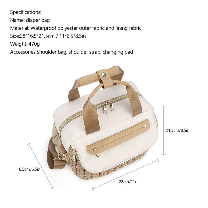 Modulare Handtasche mit Geflochtenem Design Karnz