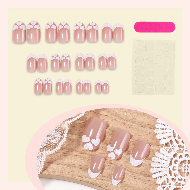 Herz-Themen Nagelkunst Set Karnz