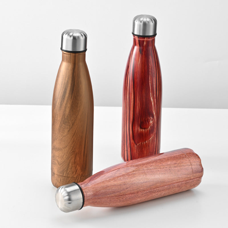 Damen isolierte Edelstahl-Trinkflasche mit ergonomischem Design Karnz