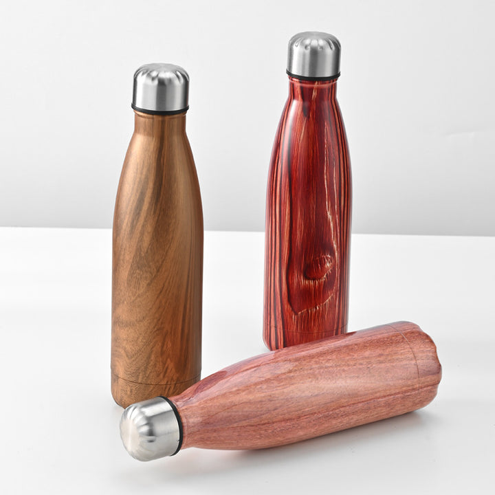 Damen isolierte Edelstahl-Trinkflasche mit ergonomischem Design Karnz