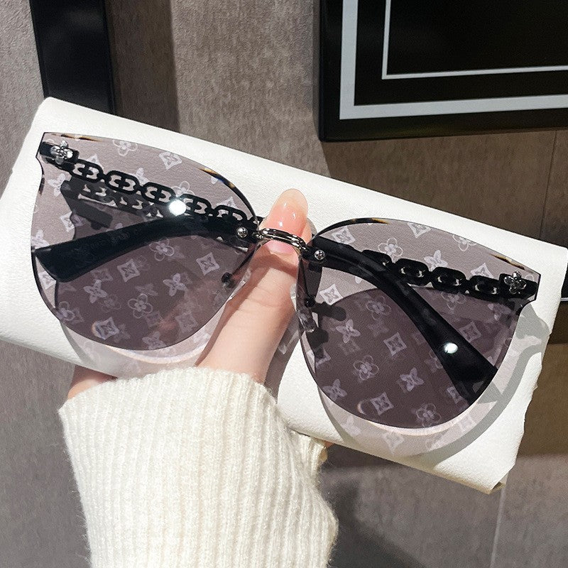 Damen Cat-Eye Sonnenbrille mit luxuriösem Design und hochwertigem UV-Schutz Karnz
