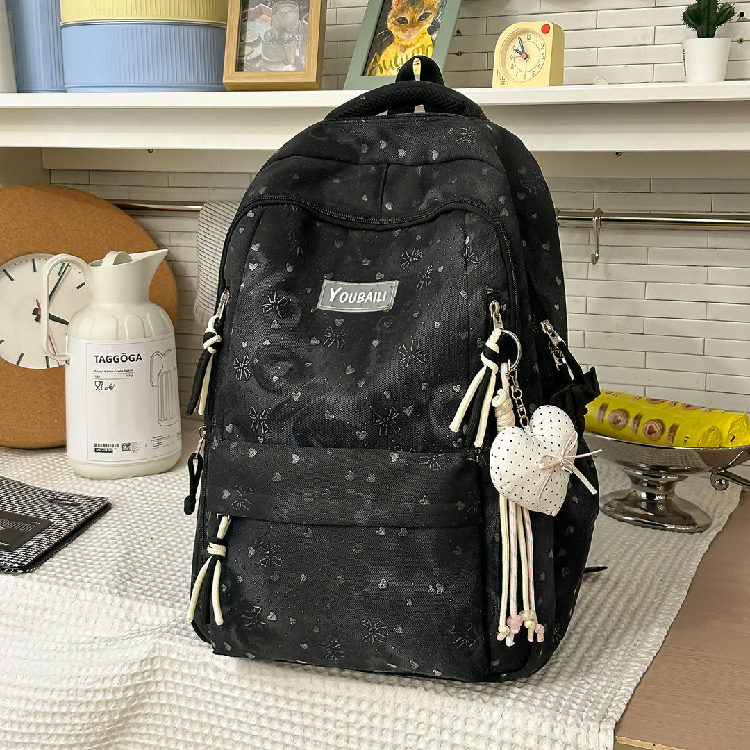 Stilvolle floral-geprägte Rucksack Karnz