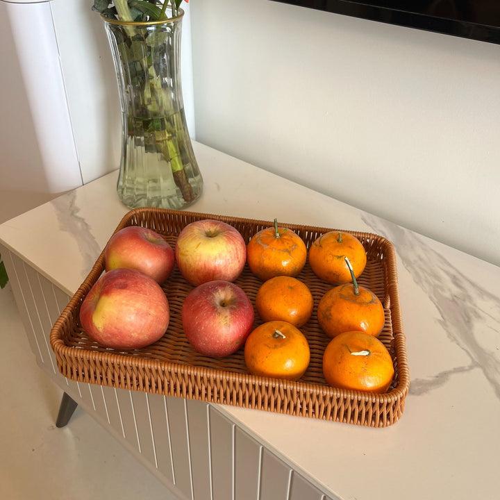 Woven Fruit Serving Tray Karnz