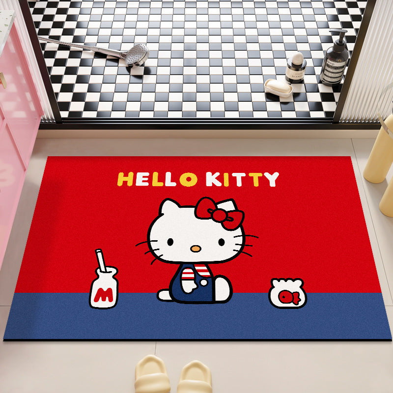 Hallo Kitty Themenweiche Badezimmermatte