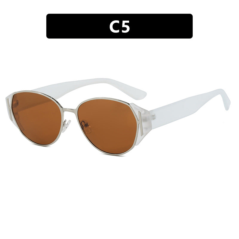 Damen Retro-inspirierte Sonnenbrille mit elegantem Rahmen Karnz