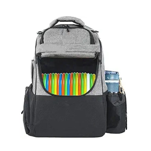 Discgolf-Rucksack mit Speziellen Fächern Für Frisbees und Getränke Karnz