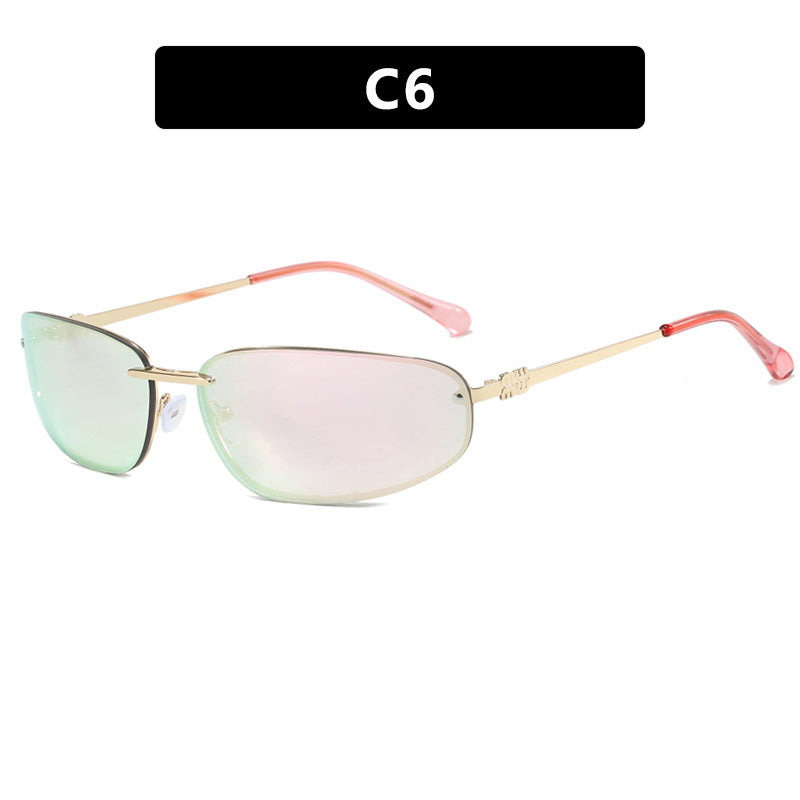 Damen modische Sonnenbrille mit innovativem Design und komfortablem Sitz Karnz