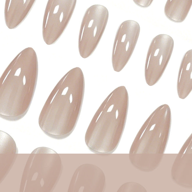 Elegante mandelförmige Acryl-Nagelverstärkungen Karnz