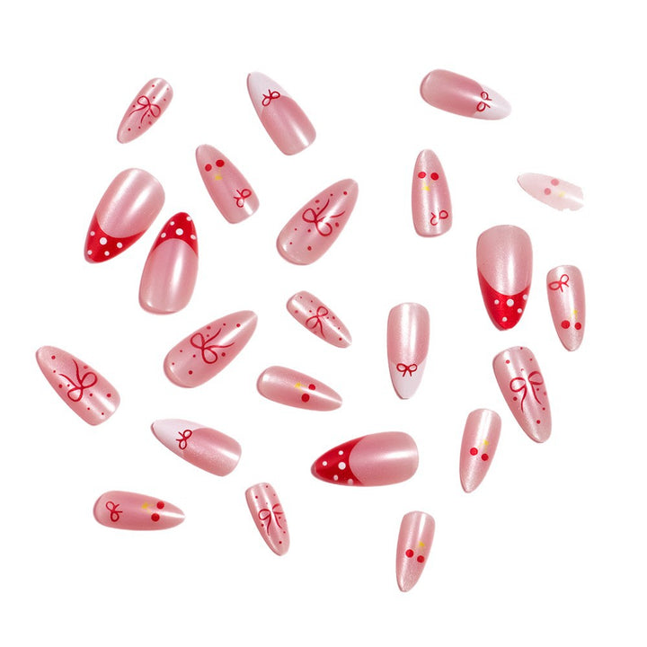 Künstlerisches thematisches Press-On-Nagelset Karnz