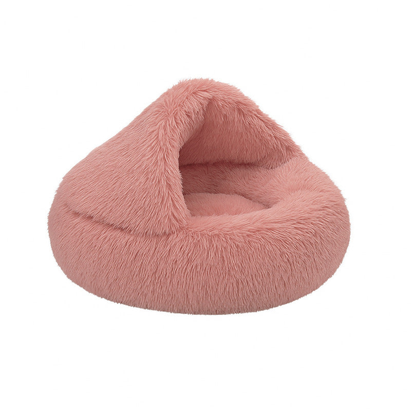 Gemütliches Kunstpelz-Hundebett