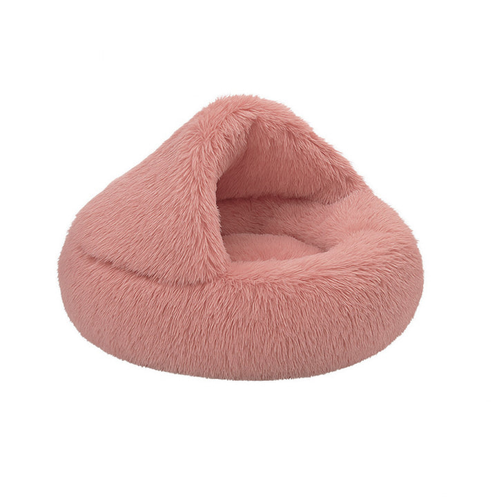 Gemütliches Kunstpelz-Hundebett