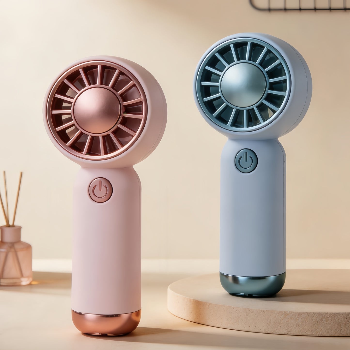 Damen Tragbarer Handventilator mit USB-Ladefunktion Karnz