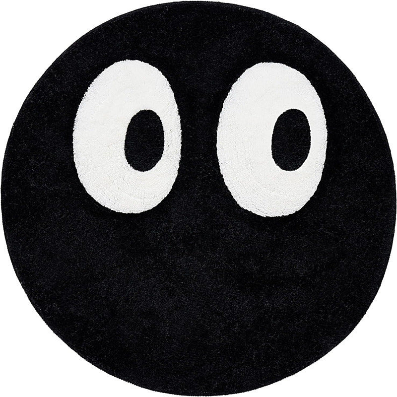 Smile Face Dekorative Badematte