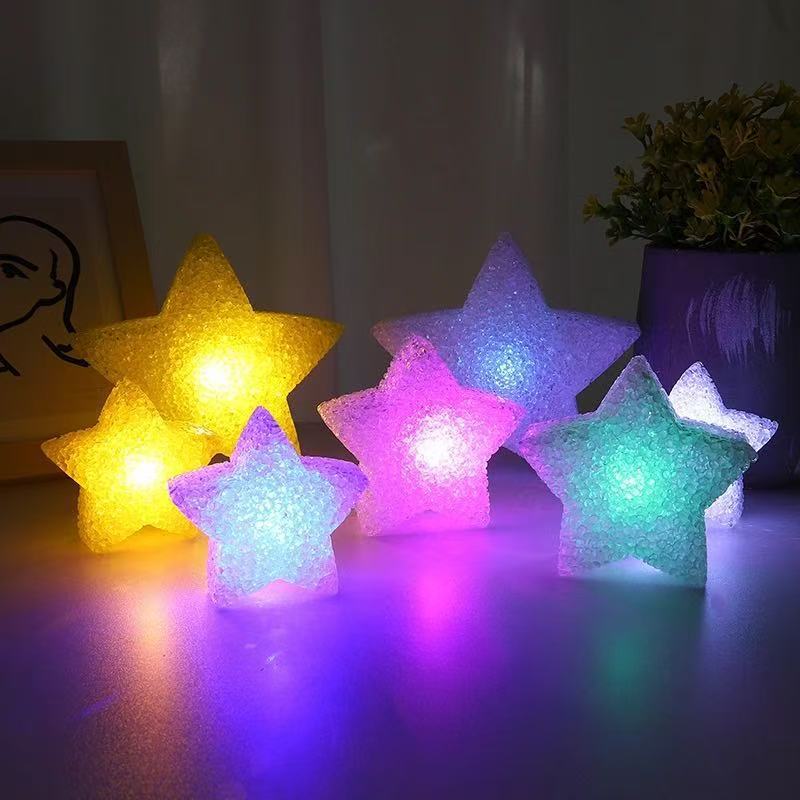 LED Frosted Acrylic Star Ambient Night Lamp Karnz