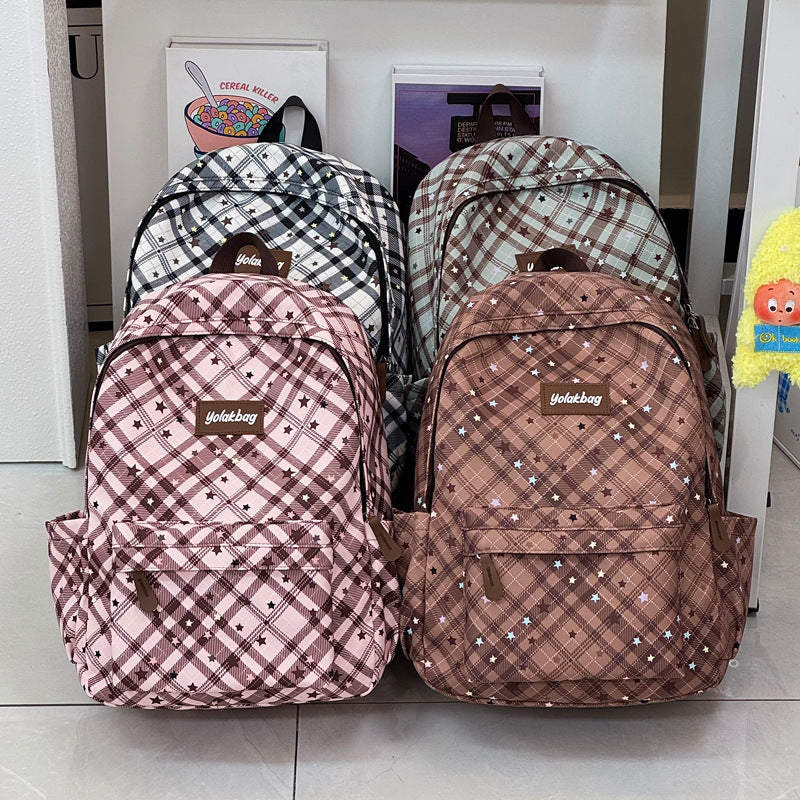 Verspielt geometrisches Muster Rucksack Karnz