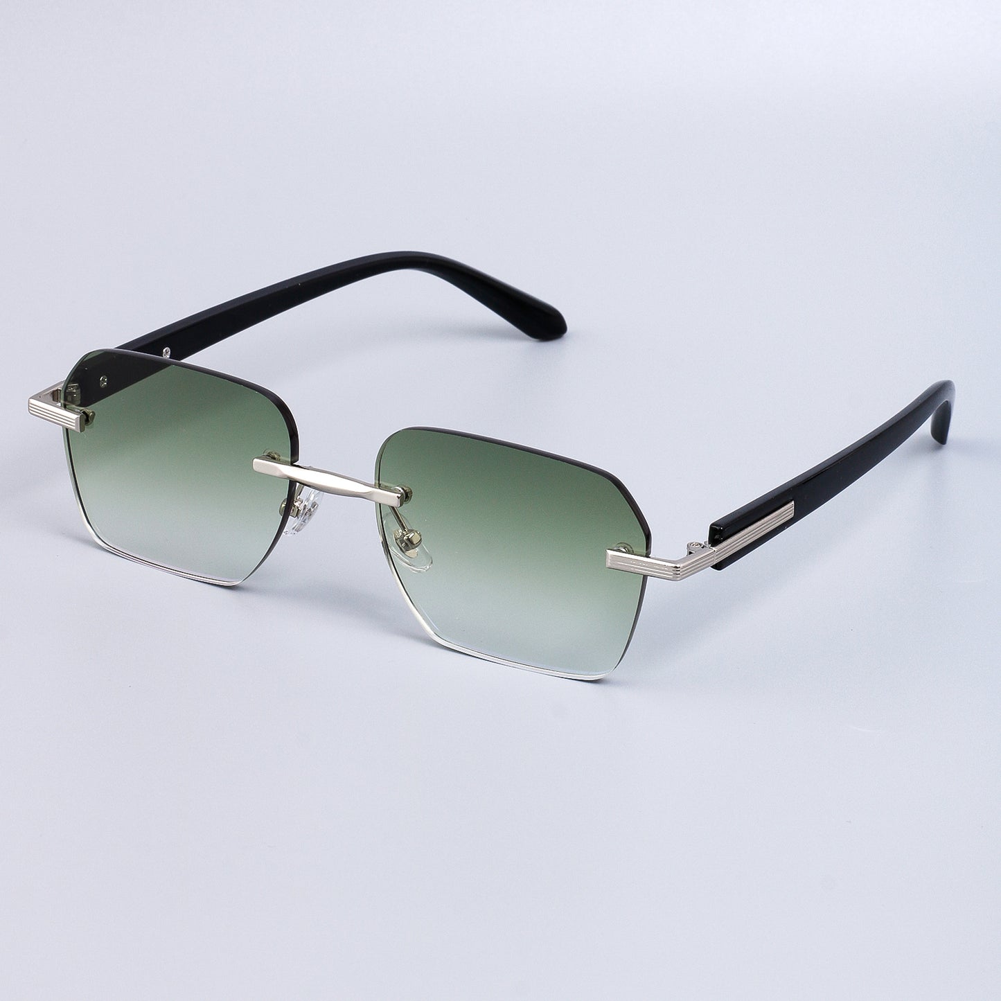 Damen modische Sonnenbrille mit elegantem Metallrahmen und robusten Gläsern Karnz