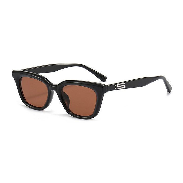 Damen Modische Kanten-Sonnenbrille Karnz