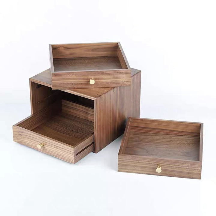 Holz Schubladenaufbewahrungseinheit Karnz