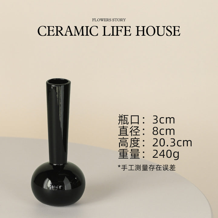 Minimalistische Zen Keramikvase