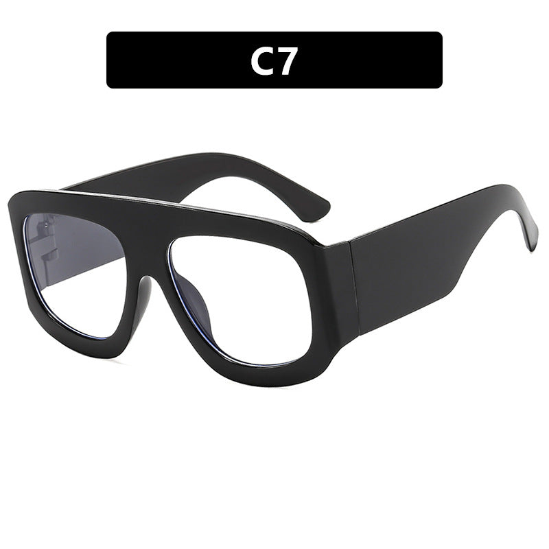 Damen modische Oversized Sonnenbrille mit markantem Design Karnz
