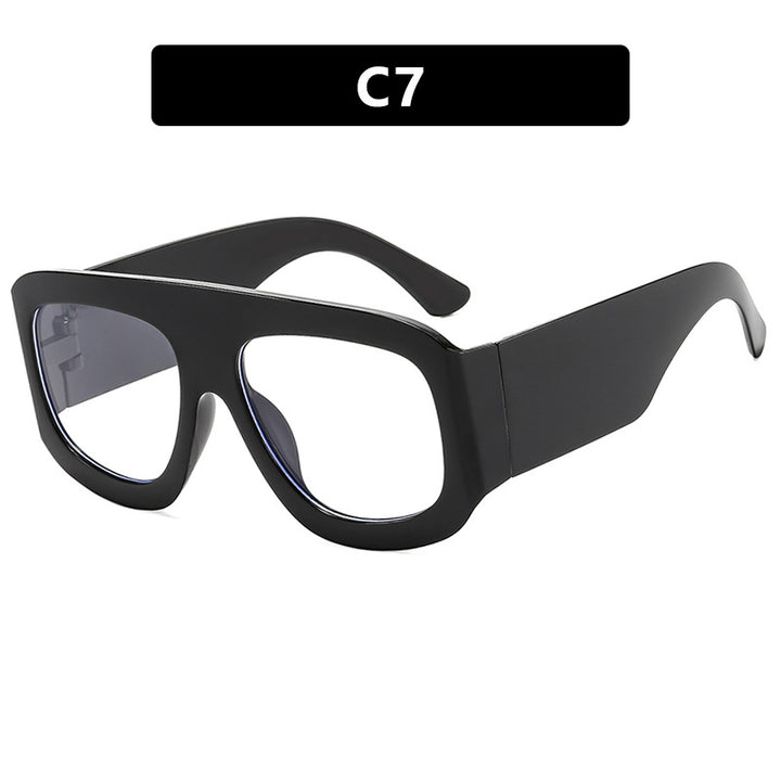 Damen modische Oversized Sonnenbrille mit markantem Design Karnz